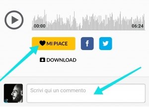 Commenti e reaction su Spreaker