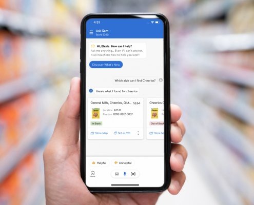 Ask Sam, l'assistente vocale di Walmart