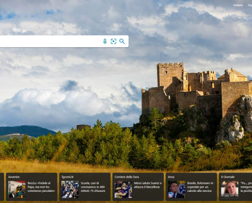 bing ricerca da desktop