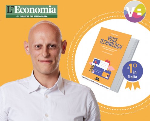 Corriere L'Economia - Corriere del Mezzogiorno - Voice Technology di Alessio Pomaro